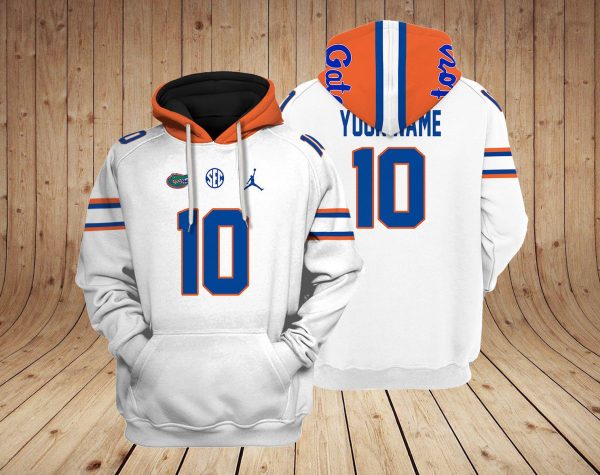 Florida Gators NCAA Custom 3D Hoodie PT Genxprint