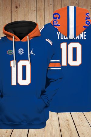 Florida Gators NCAA Custom 3D Hoodie PT Genxprint