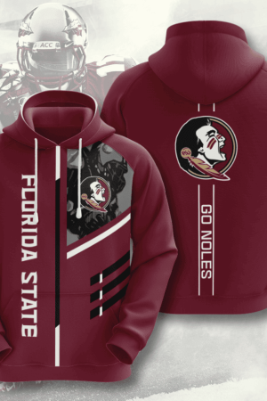 Florida State American Football Hoodie Zip Hoodie Genxprint