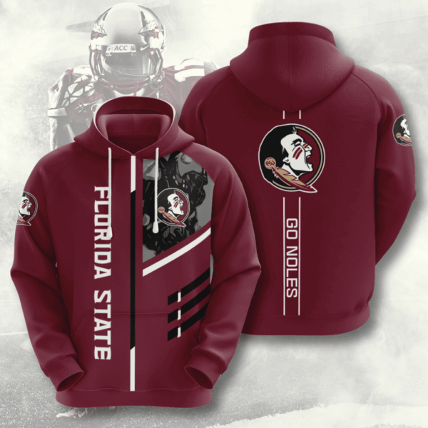 Florida State American Football Hoodie Zip Hoodie Genxprint