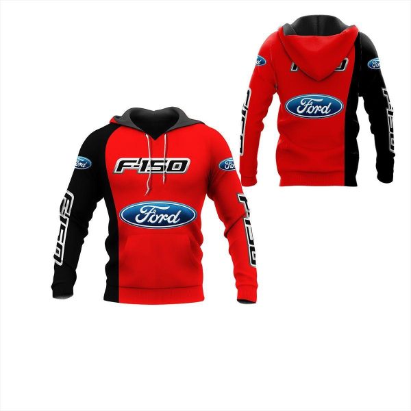 Ford F150 Shirt Fan Gift 126 Stylist Unisex 3d Hoodie Zip Hoodie Genxprint