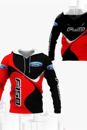 Ford F150 Shirt Fan Gift 330 Stylist Unisex 3d Hoodie Zip Hoodie Genxprint