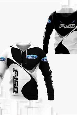 Ford F150 Shirt Fan Gift 333 Stylist Unisex 3d Hoodie Zip Hoodie Genxprint