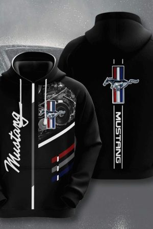 Ford Mustang Hoodie Genxprint