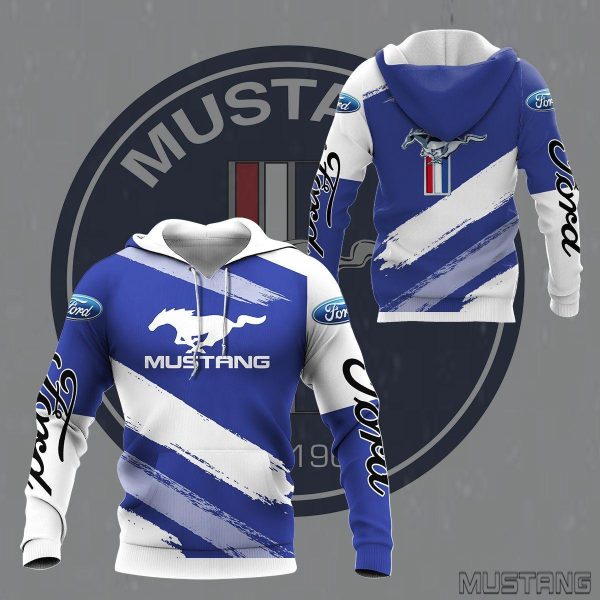 Ford Mustang Shelby Luxury Car 8k225 Fan Gift 3d Zip Hoodie Ii Genxprint