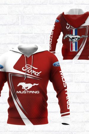 Ford Mustang Shelby Luxury Car 8k227 Fan Gift 3d Zip Hoodie Ii Genxprint