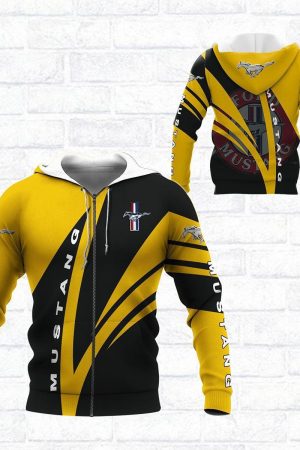 Ford Mustang Shelby Luxury Car 8k239 Fan Gift 3d Zip Hoodie Ii Genxprint