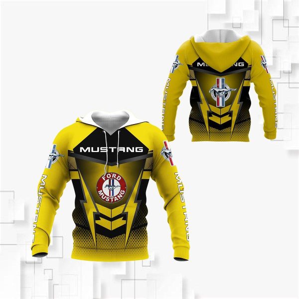 Ford Mustang Shelby Luxury Car 8k245 Fan Gift 3d Zip Hoodie Ii Genxprint