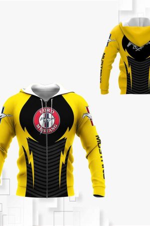 Ford Mustang Shelby Luxury Car 8k251 Fan Gift 3d Zip Hoodie Ii Genxprint