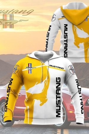 Ford Mustang Shirt Fan Gift 923 Stylist Unisex 3d Hoodie Zip Hoodie Genxprint