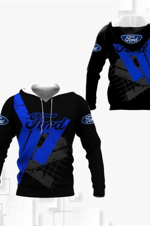 Ford Shirt Fan Gift 494 Stylist Unisex 3d Hoodie Zip Hoodie Genxprint