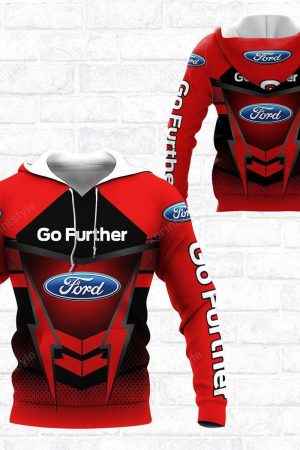 Ford Shirt Fan Gift 495 Stylist Unisex 3d Hoodie Zip Hoodie Genxprint