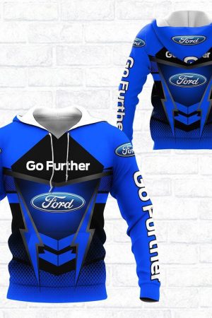 Ford Shirt Fan Gift 498 Stylist Unisex 3d Hoodie Zip Hoodie Genxprint