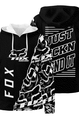 Fox Racing Fox 3D All Over Print Hoodie Zip-Up Hoodie Genxprint