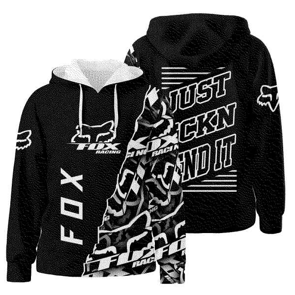 Fox Racing Fox 3D All Over Print Hoodie Zip-Up Hoodie Genxprint