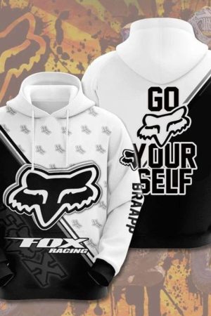 Fox Racing Go Fox Yourself Nice Hoodie Zip Hoodie Genxprint