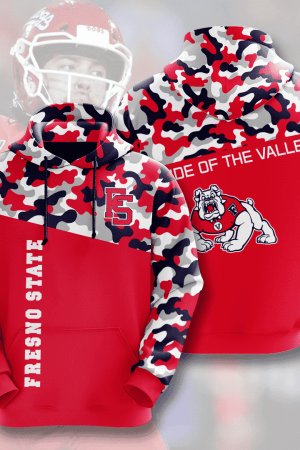 Fresno State Bulldogs Hoodie Genxprint