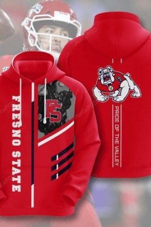 Fresno State Bulldogs Ncaa Hoodie Genxprint