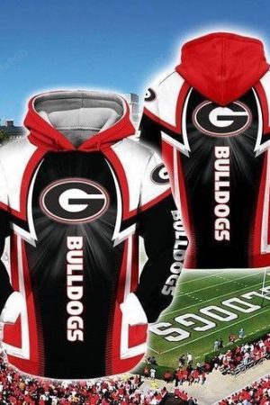 Georgia Bulldogs Football Hoodie Genxprint
