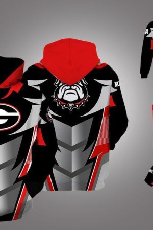 Georgia Bulldogs Ncaa Hoodie Genxprint