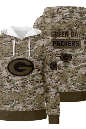 Green Bay Packers 3D All Over Print Hoodie Zip-Up Hoodie Style Genxprint