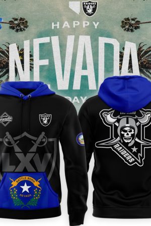 Happy Nevada Day 2024 Las Vegas Raiders Limited Edition Hoodie Genxprint