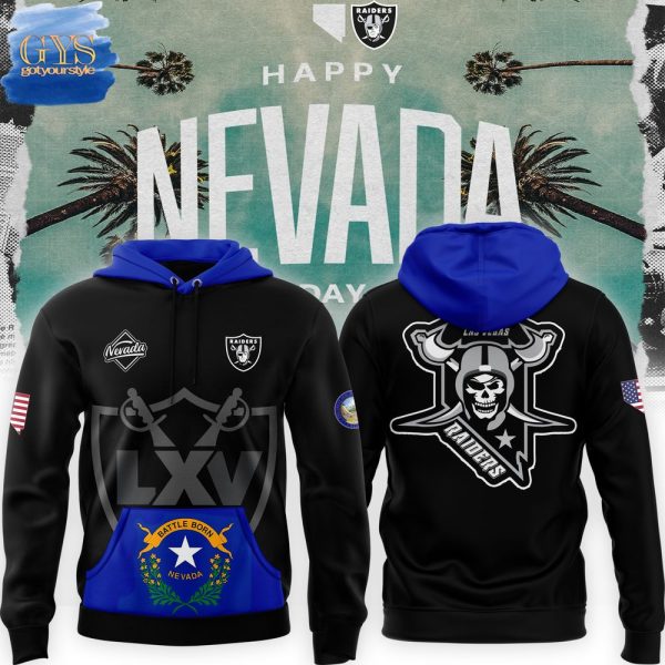 Happy Nevada Day 2024 Las Vegas Raiders Limited Edition Hoodie Genxprint