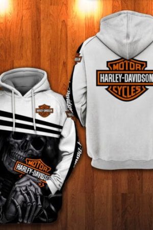 Harley Davidson Motocycle Hoodie Genxprint