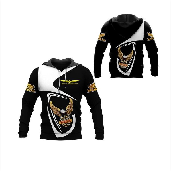 Honda Gold Wing Shirt Fan Gift 108 Stylist Unisex 3d Hoodie Zip Hoodie Genxprint