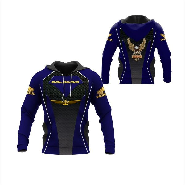 Honda Gold Wing Shirt Fan Gift 138 Stylist Unisex 3d Hoodie Zip Hoodie Genxprint