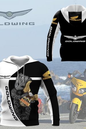 Honda Gold Wing Shirt Fan Gift 192 Stylist Unisex 3d Hoodie Zip Hoodie Genxprint