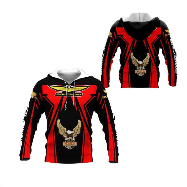 Honda Gold Wing Shirt Fan Gift 246 Stylist Unisex 3d Hoodie Zip Hoodie Genxprint