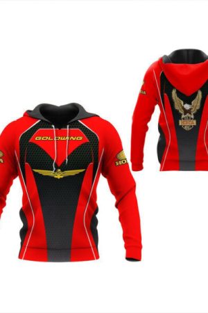 Honda Gold Wing Shirt Fan Gift 96 Stylist Unisex 3d Hoodie Zip Hoodie Genxprint