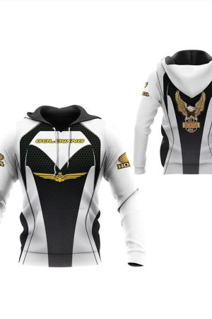 Honda Gold Wing Shirt Fan Gift 97 Stylist Unisex 3d Hoodie Zip Hoodie Genxprint