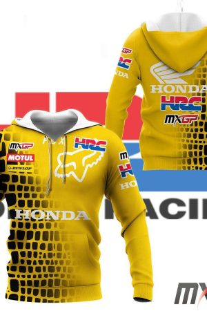 Honda Hrc Mxgp Shirt Fan Gift 296 Stylist Unisex 3d Hoodie Zip Hoodie Genxprint