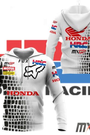 Honda Hrc Mxgp Shirt Fan Gift 302 Stylist Unisex 3d Hoodie Zip Hoodie Genxprint