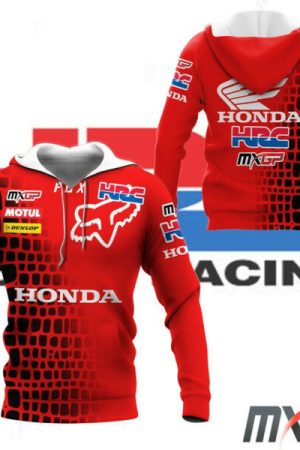 Honda Hrc Mxgp Shirt Fan Gift 305 Stylist Unisex 3d Hoodie Zip Hoodie Genxprint