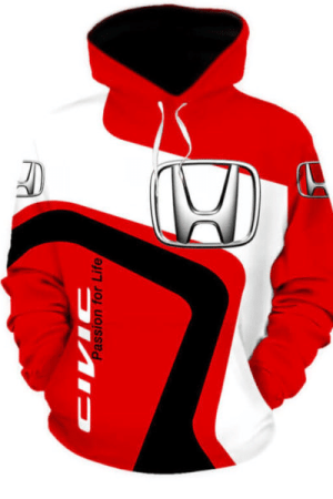 Honda Motor 14 Fan Gift Honda Motor Aop Hoodie Genxprint