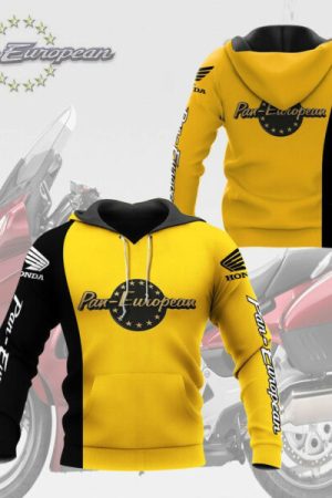 Honda Pan European Shirt Fan Gift 201 Stylist Unisex 3d Hoodie Zip Hoodie Genxprint