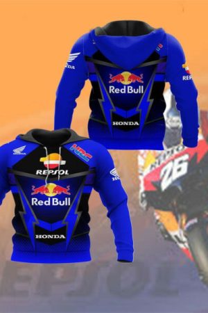 Honda Racing Racing Shirt Fan Gift 515 Stylist Unisex 3d Hoodie Zip Hoodie Genxprint