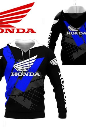Honda Shirt Fan Gift 49 Stylist Unisex 3d Hoodie Zip Hoodie Genxprint