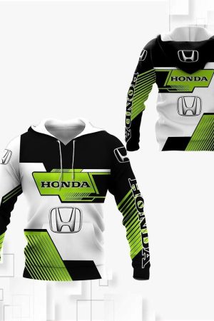 Honda Shirt Fan Gift 5 Stylist Unisex 3d Hoodie Zip Hoodie Genxprint