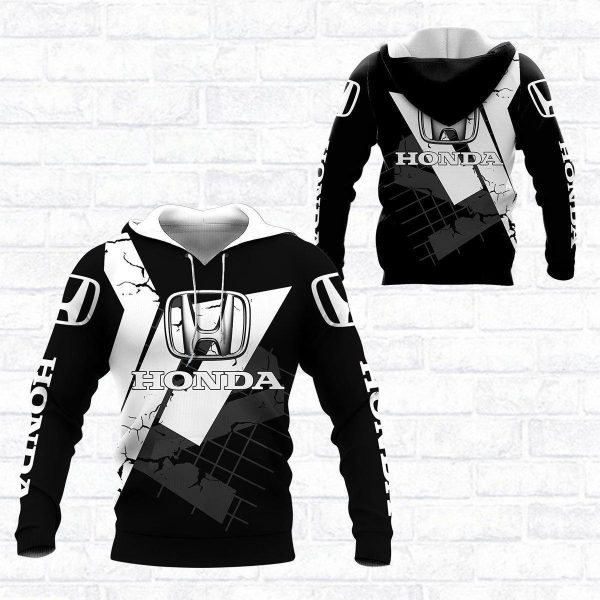 Honda Shirt Fan Gift 51 Stylist Unisex 3d Hoodie Zip Hoodie Genxprint