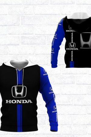 Honda Shirt Fan Gift 52 Stylist Unisex 3d Hoodie Zip Hoodie Genxprint