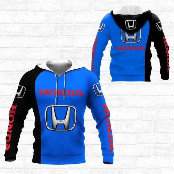 Honda Shirt Fan Gift 981 Stylist Unisex 3d Hoodie Zip Hoodie Genxprint