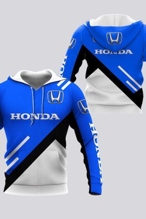 Honda Shirt Fan Gift 983 Stylist Unisex 3d Hoodie Zip Hoodie Genxprint