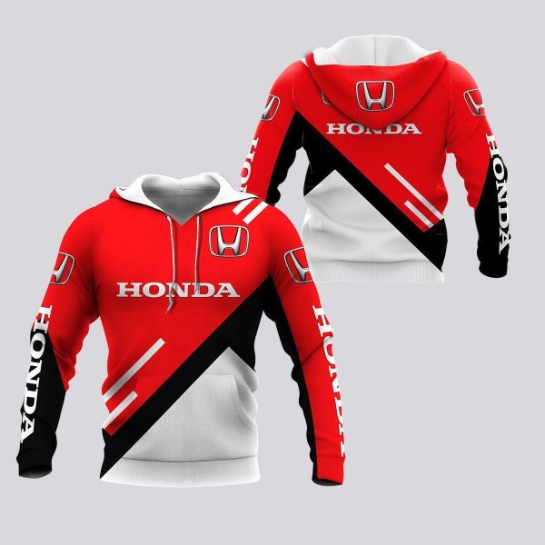 Honda Shirt Fan Gift 984 Stylist Unisex 3d Hoodie Zip Hoodie Genxprint