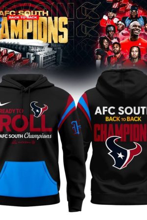 Houston Texans 2024 AFC South Division Champion Hoodie Genxprint