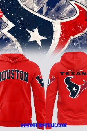 Houston Texans 2024 NFL Limited Edition Red Hoodie Genxprint