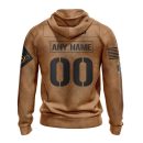 Houston Texans Basic Brown NFL 3D Hoodie Genxprint